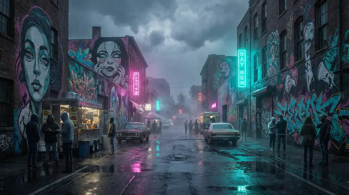 魔角侦探大三角计划 - 雨夜壁画街